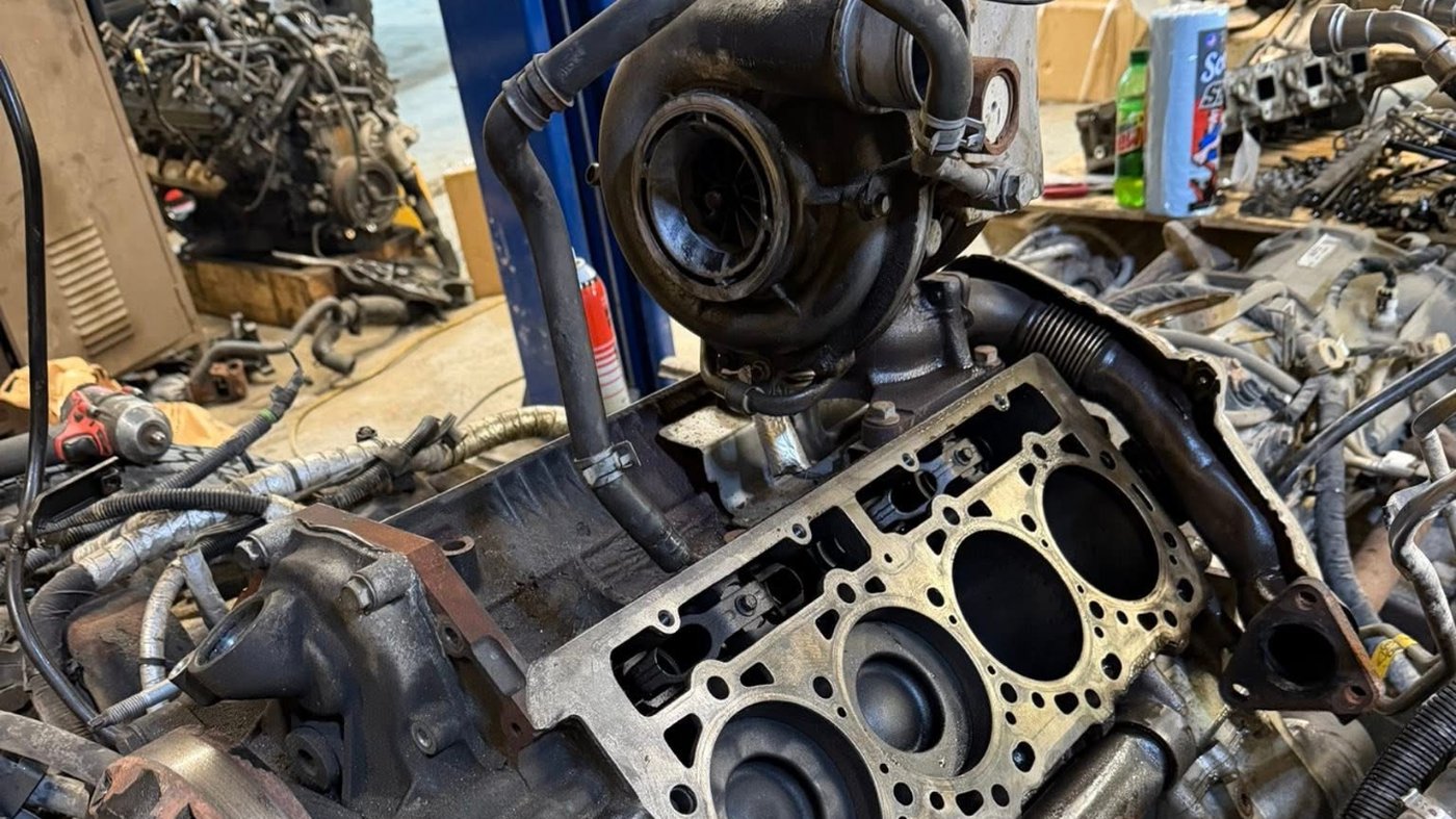 Open diesel engine work in progress